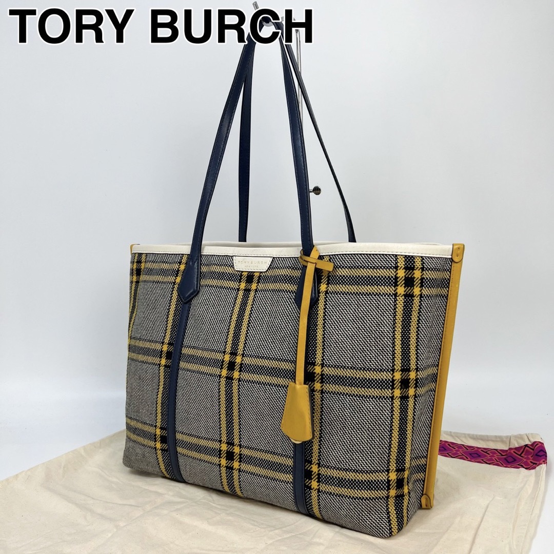 23I05 TORY BURCH トリーバーチ トートバッグ キャンバス - トートバッグ