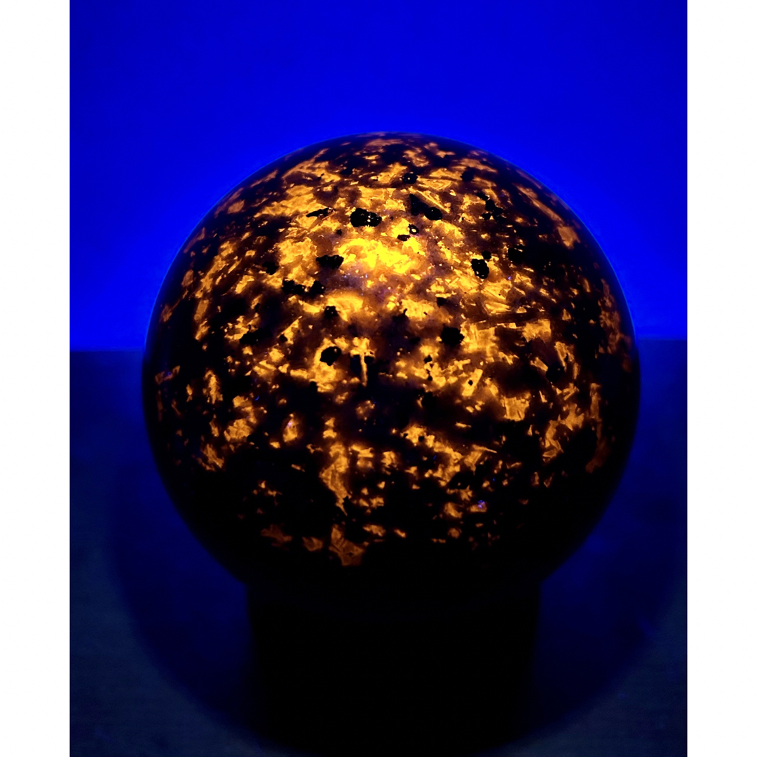 希少　大玉ユーパーライト スフィア 原石 天然石　鉱物標本　丸玉