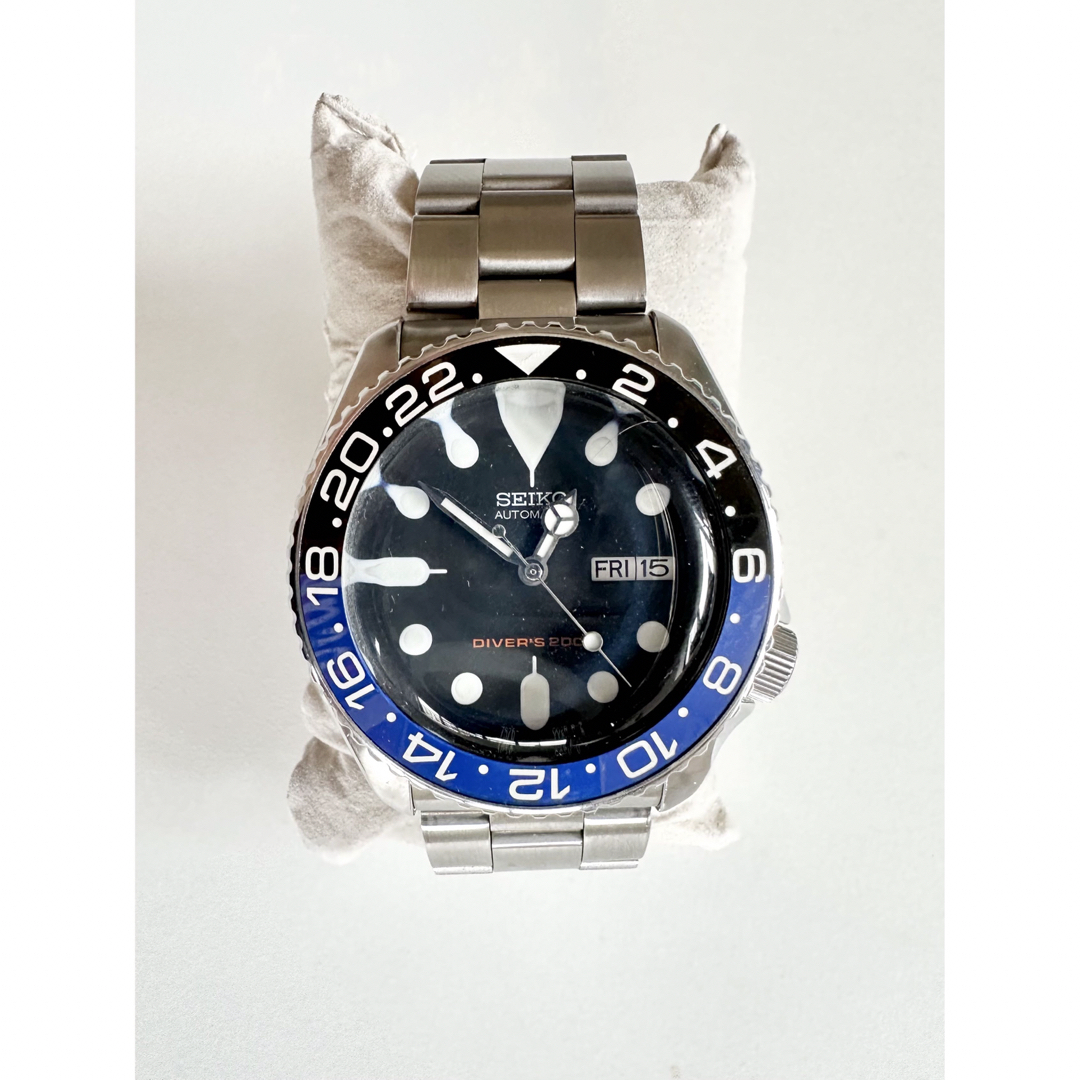 SEIKO5カスタム skx007 バットマンカスタム