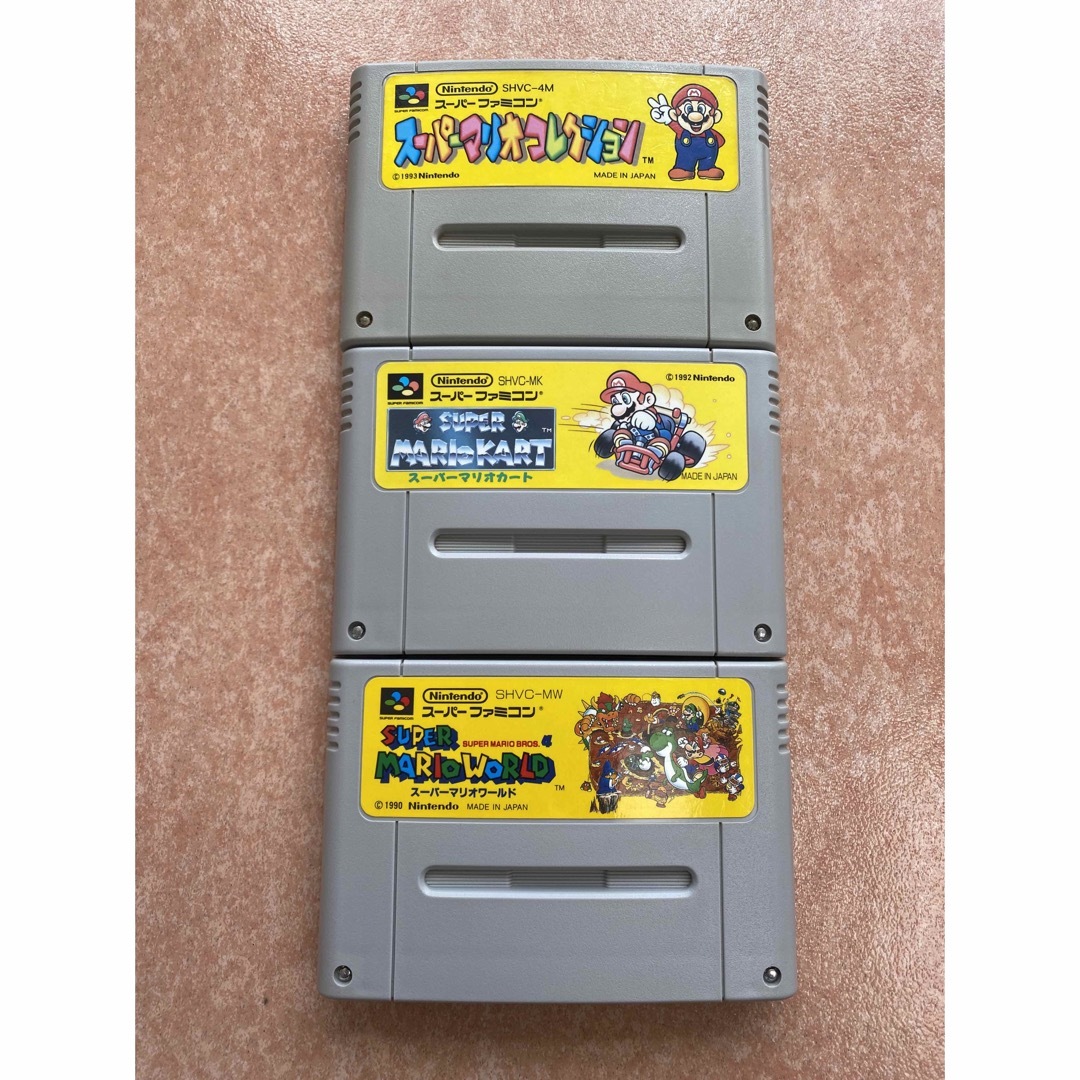 SFC マリオソフト3本セット | フリマアプリ ラクマ