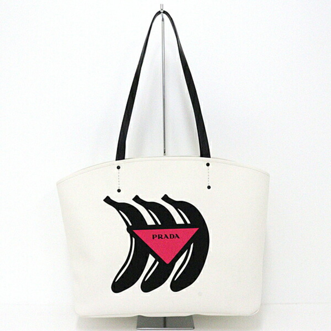 プラダ PRADA ポーチ付き トートバッグ カナパ バナナ 1BG220 プラダ PRADA ポーチ付き トートバッグ カナパ バナナ 1BG220