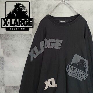 エクストララージ(XLARGE)のXLARGE エクストララージ メンズ トップス ブラック ストリート M(Tシャツ/カットソー(七分/長袖))