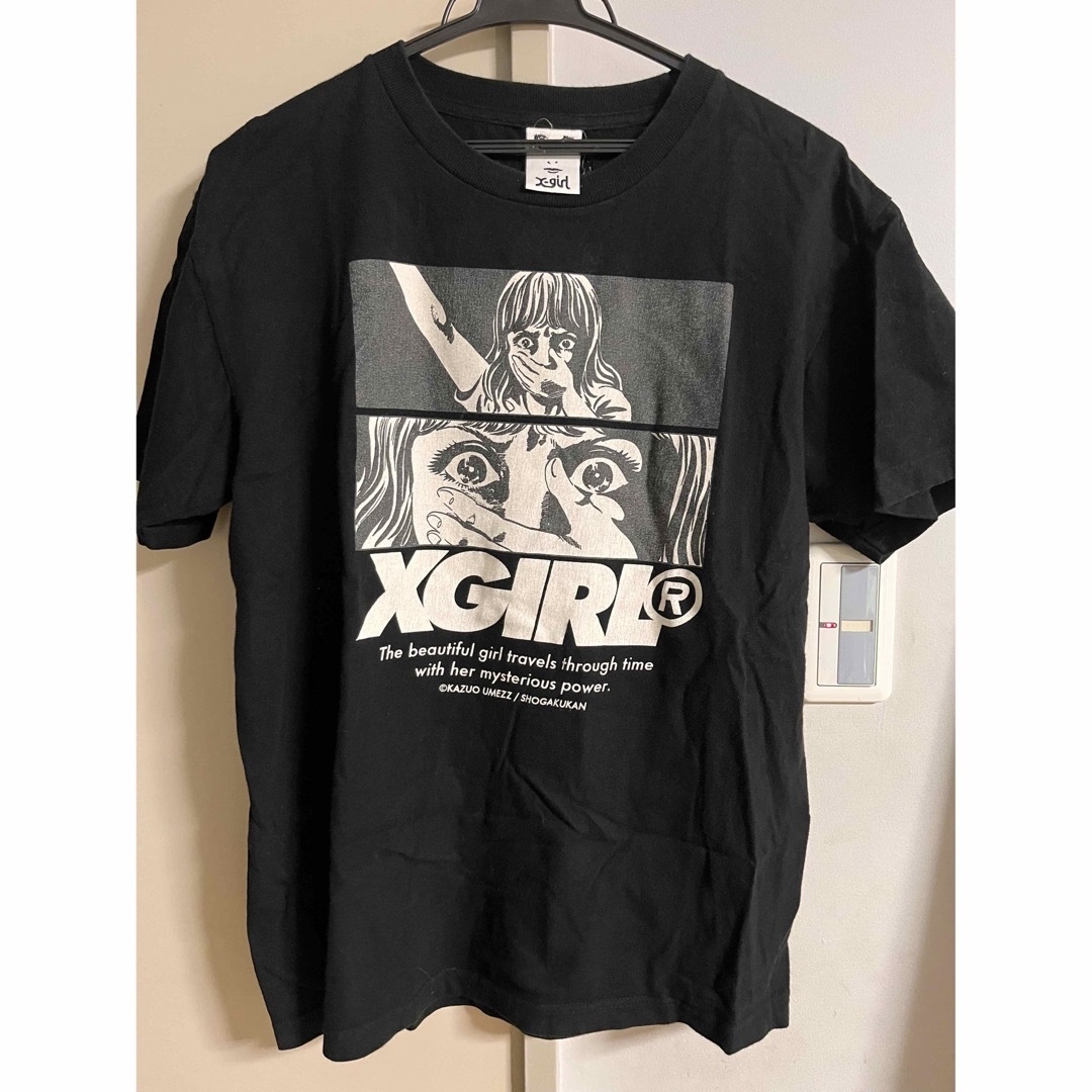 X-girl   楳図かずお　コラボTシャツ