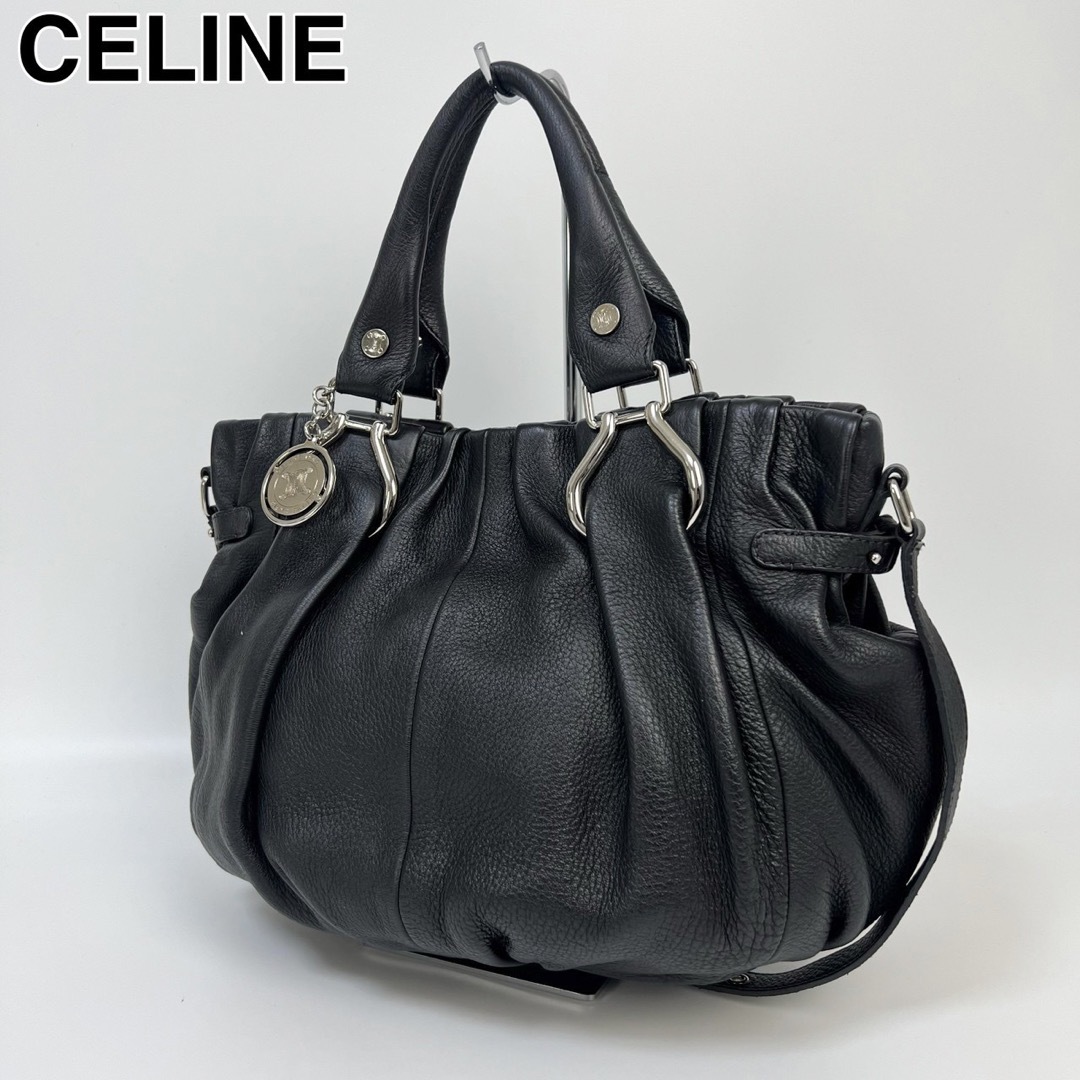 23I11 CELINE セリーヌ ショルダーバッグ ハンドバッグ 2way