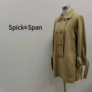 スピックアンドスパン(Spick & Span)の【レディース】スピック アンド スパン ダブルボタンコート ベージュ(テーラードジャケット)