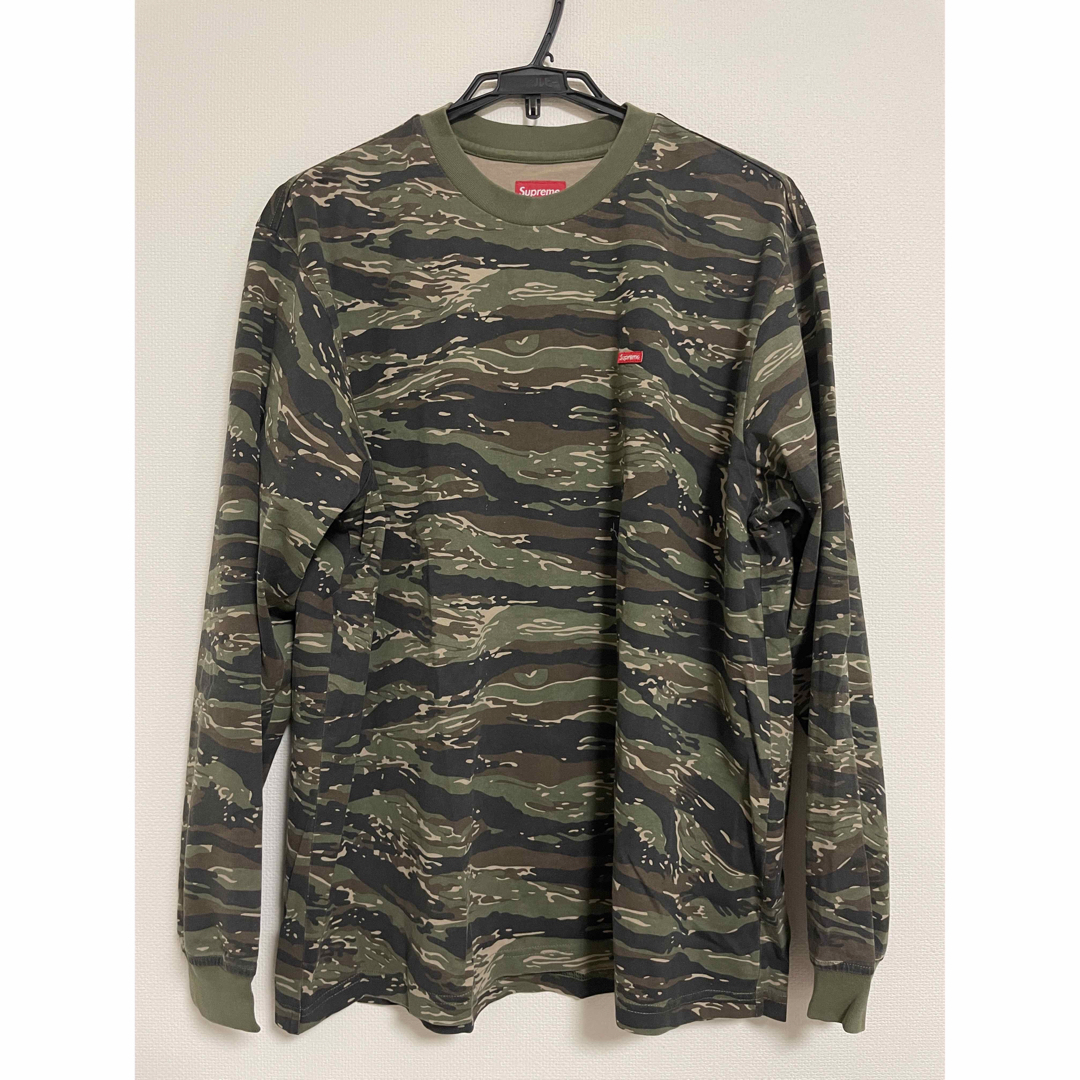 Supreme Small Box L/S Tee TigerCamo L未使用-