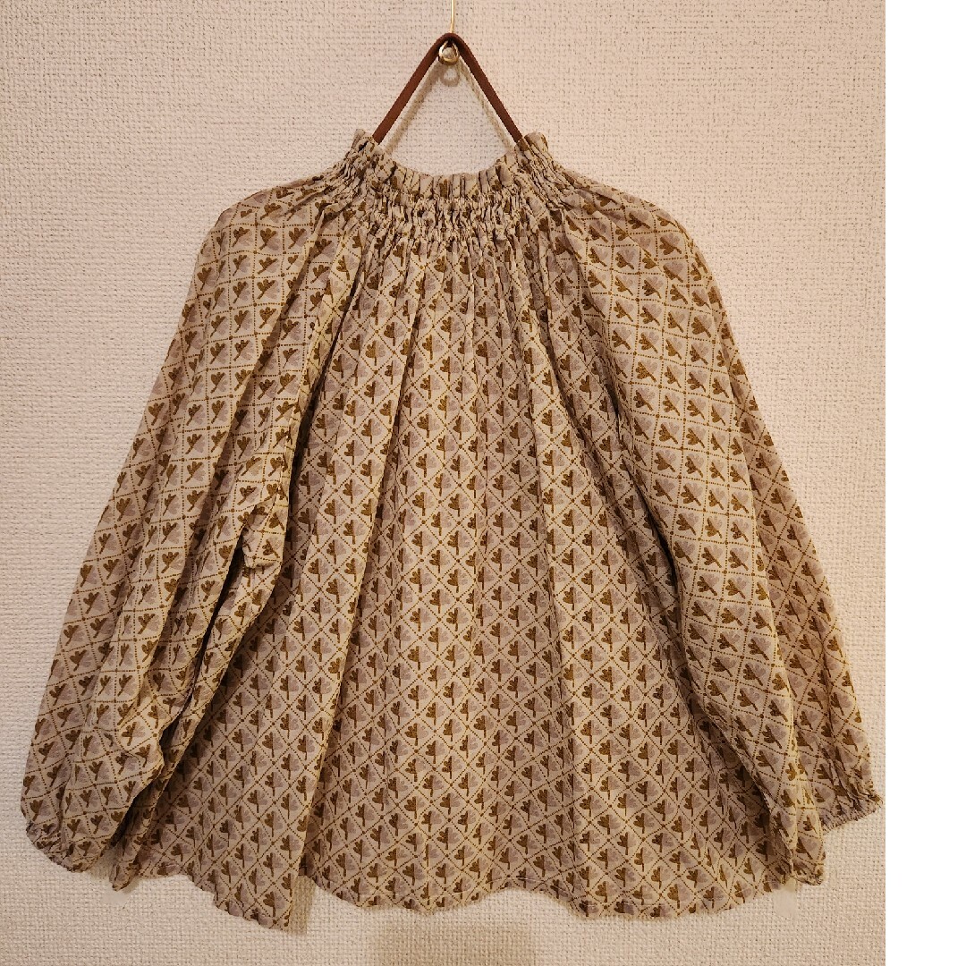 SOOR PLOOM(ソーアプルーム)のSoor Ploom Blouse Leaf Print 5y キッズ/ベビー/マタニティのキッズ服女の子用(90cm~)(ブラウス)の商品写真