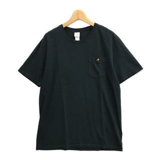 ノア NOAH ポケットTシャツ チューリップ刺繍 メンズ L(Tシャツ/カットソー(半袖/袖なし))