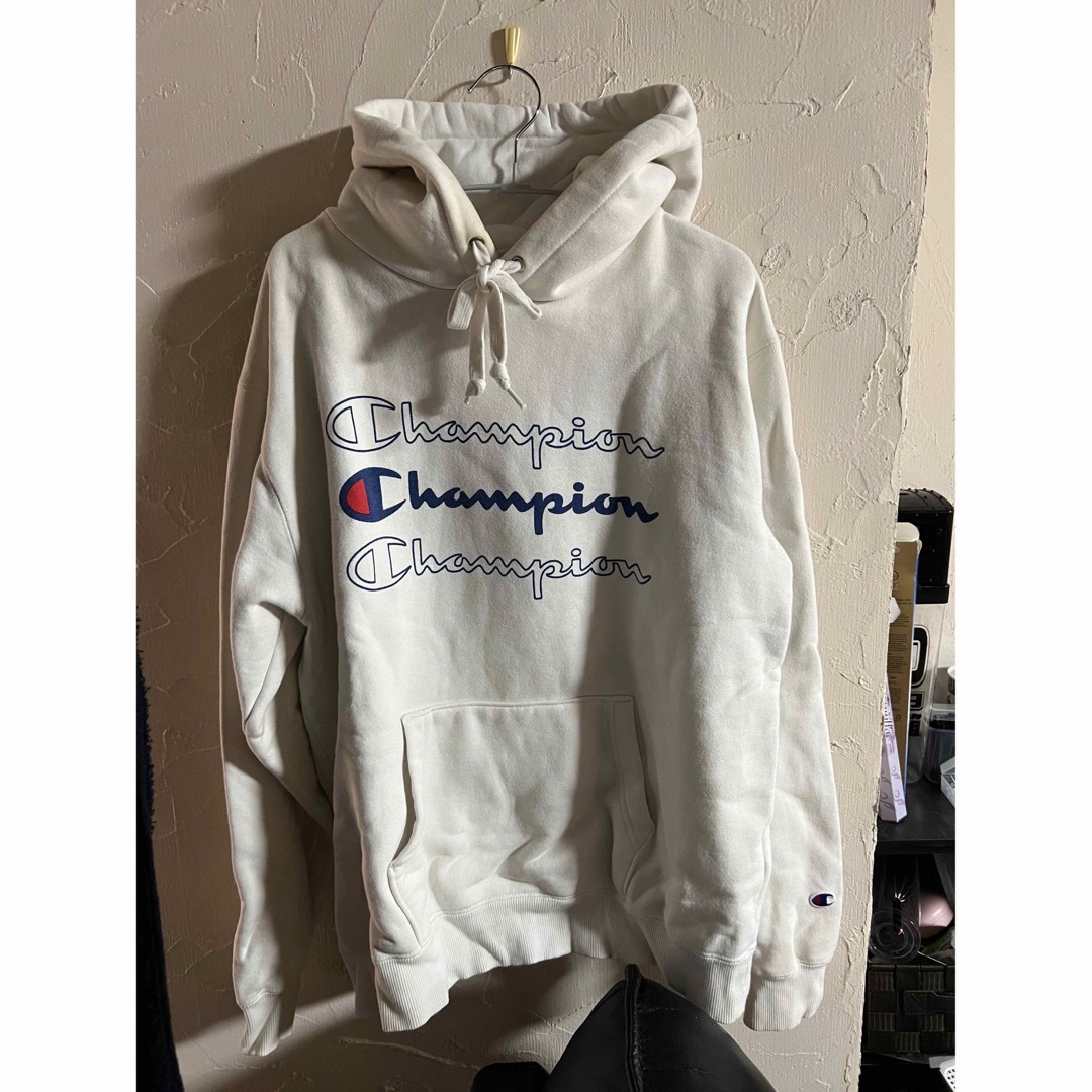 Champion×X-girlコラボパーカー