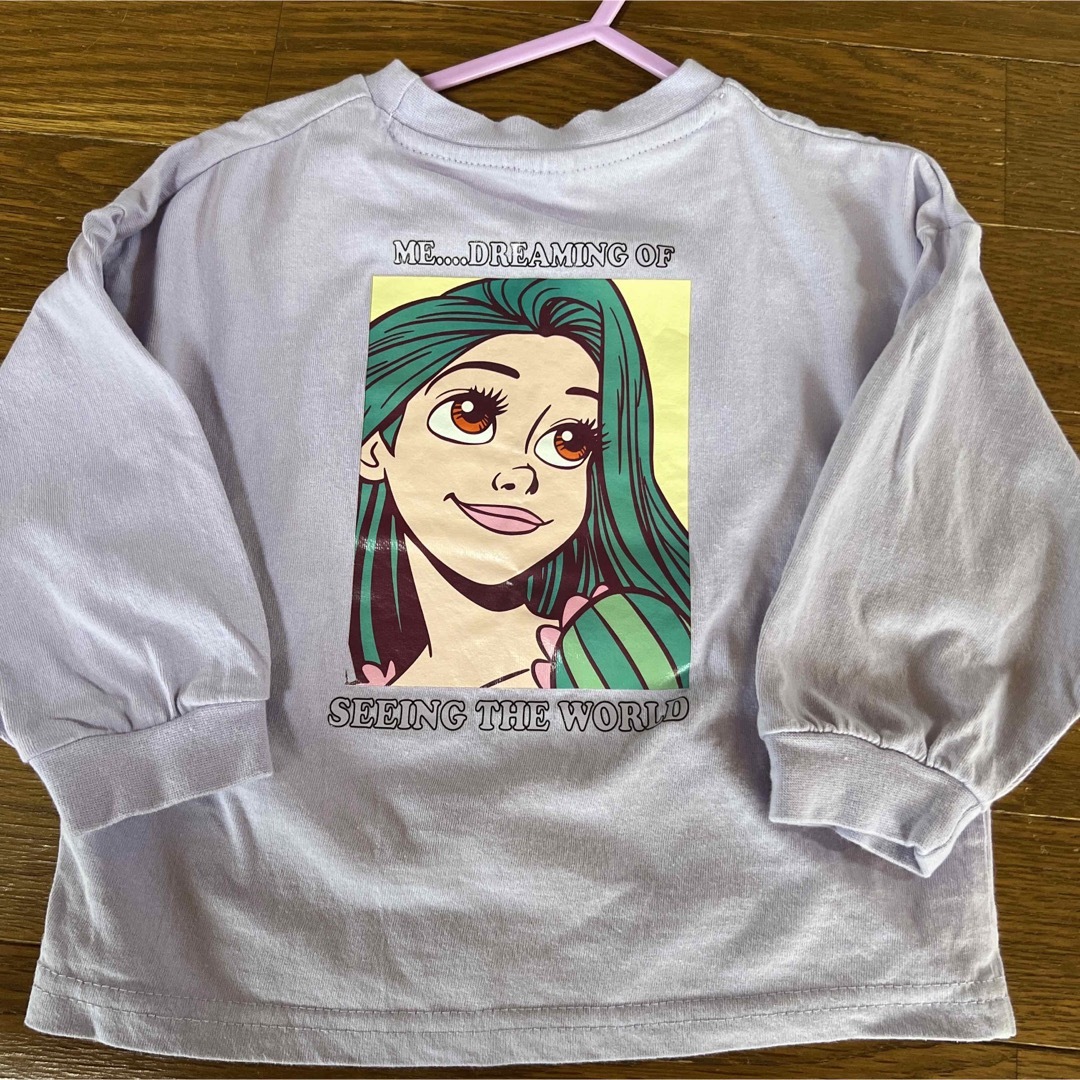 しまむら(シマムラ)のラプンツェルロンT キッズ/ベビー/マタニティのキッズ服女の子用(90cm~)(Tシャツ/カットソー)の商品写真