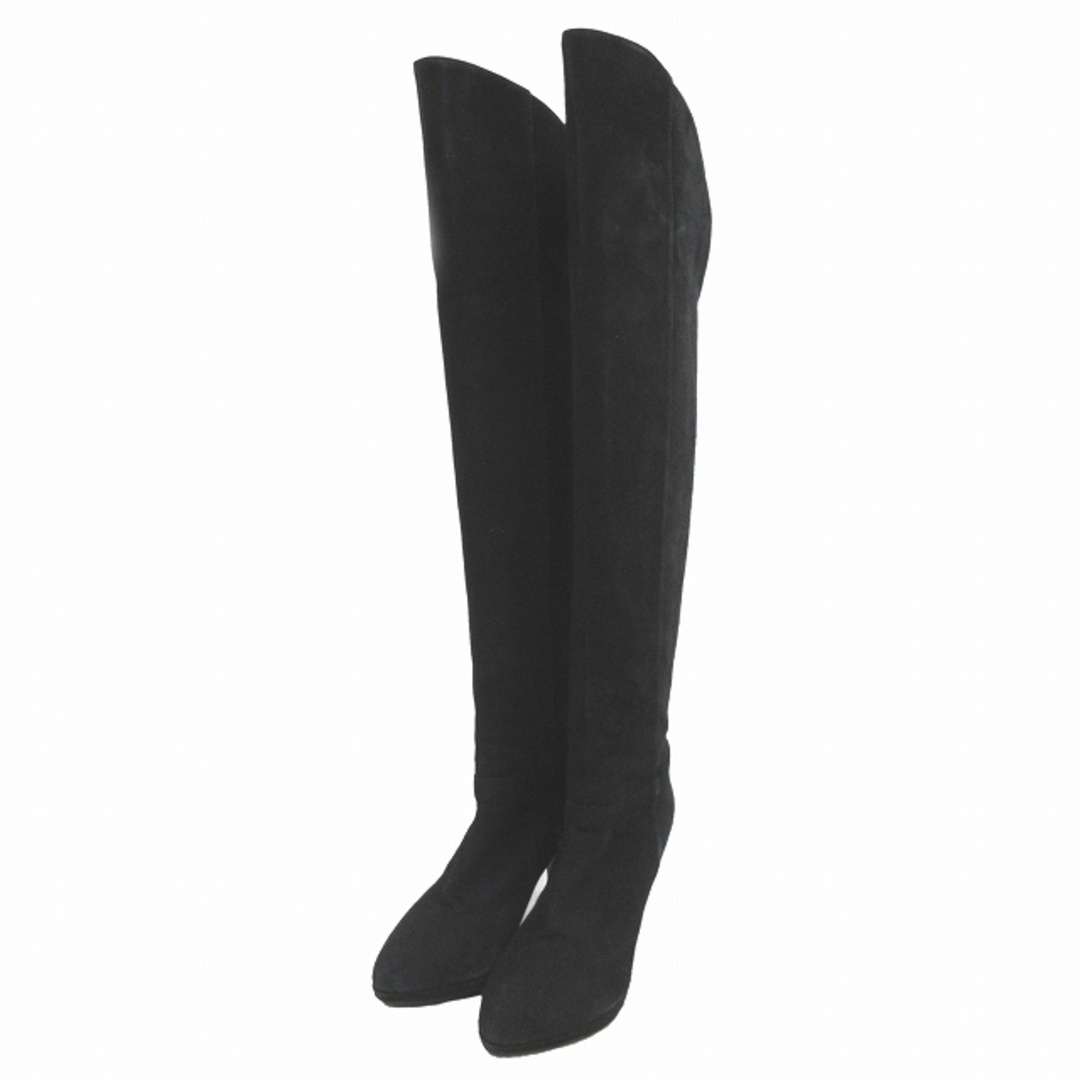 DIANA - ダイアナ DIANA スエード レザー ロング ブーツ ヒール 21.5cm