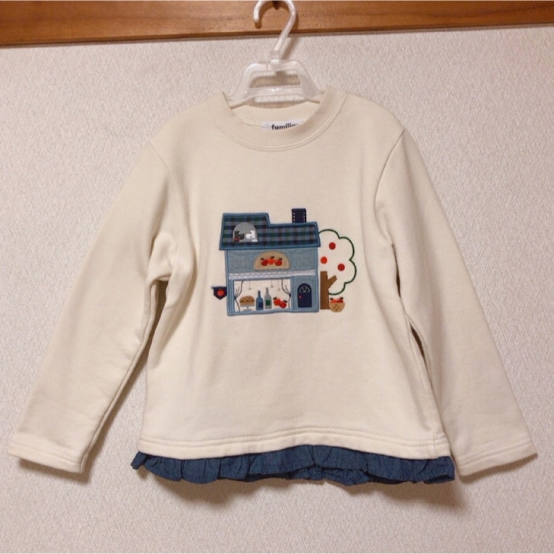 familiar(ファミリア)のファミリア　トレーナー110 キッズ/ベビー/マタニティのキッズ服女の子用(90cm~)(Tシャツ/カットソー)の商品写真