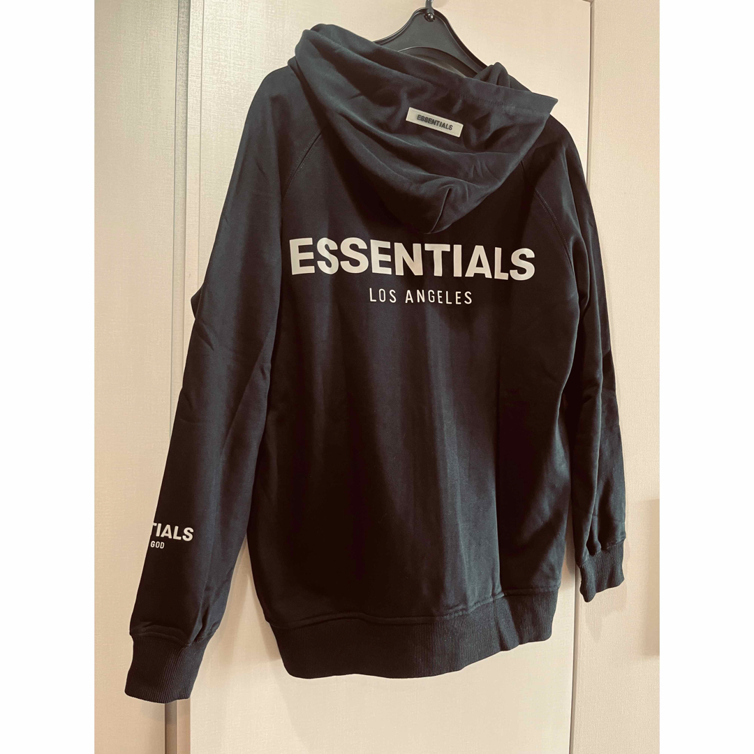 FOG Essentialsリフレクティブジャケットパーカー男女兼用ビッグロゴL