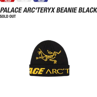 パレス(PALACE)のPALACE ARC'TERYX BEANIE 20AW BLACK(ニット帽/ビーニー)