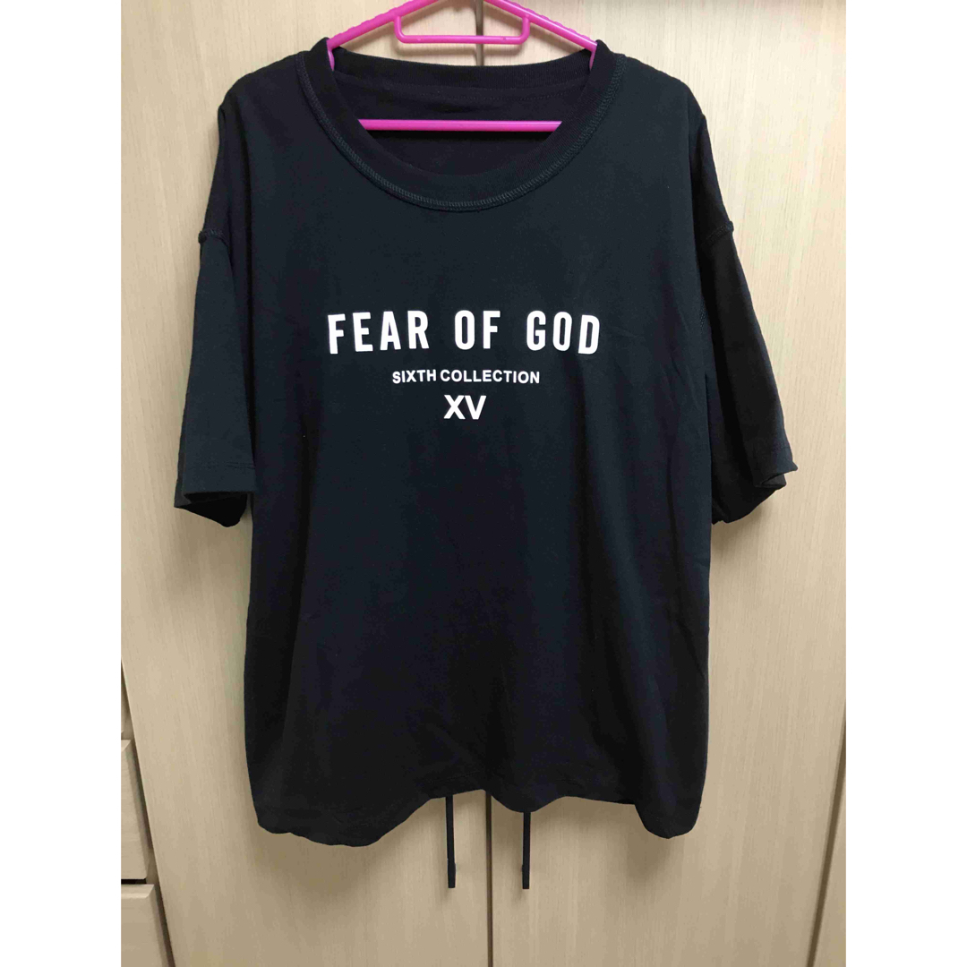 トップス国内限定 19SS FEAR OF GOD フィア オブ ゴッド ロゴ Tシャツ