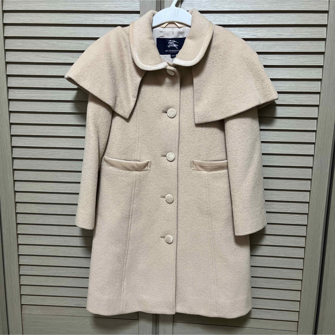 BURBERRY(バーバリー)のBurberry♡London♡キッズウールコート♡アンゴラウール♡定価３万 キッズ/ベビー/マタニティのキッズ服女の子用(90cm~)(コート)の商品写真