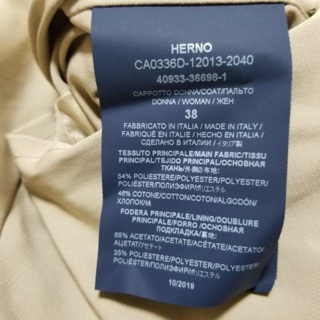 HERNO - ヘルノ コート サイズ38 S レディース -の通販 by ブラン
