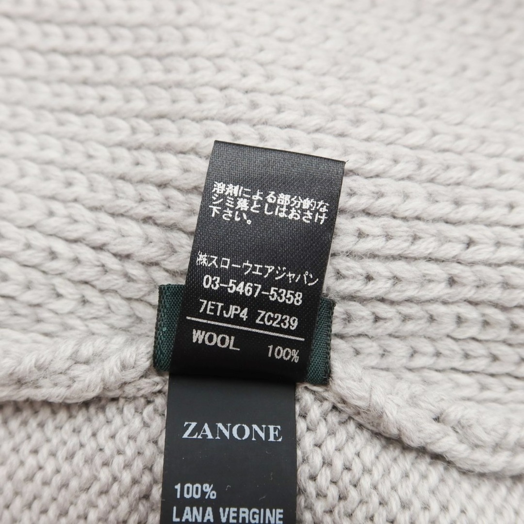 ZANONE - 【中古】ザノーネ ZANONE ウール クルーネック プルオーバー