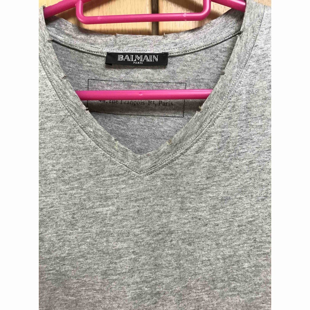 国内正規 BALMAIN バルマン Vネック Tシャツ 1