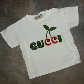 グッチ(Gucci)のグッチ・子ども用半袖Tシャツ◇12/18Mサイズ　ホワイト　クリーニング済み　(Ｔシャツ)