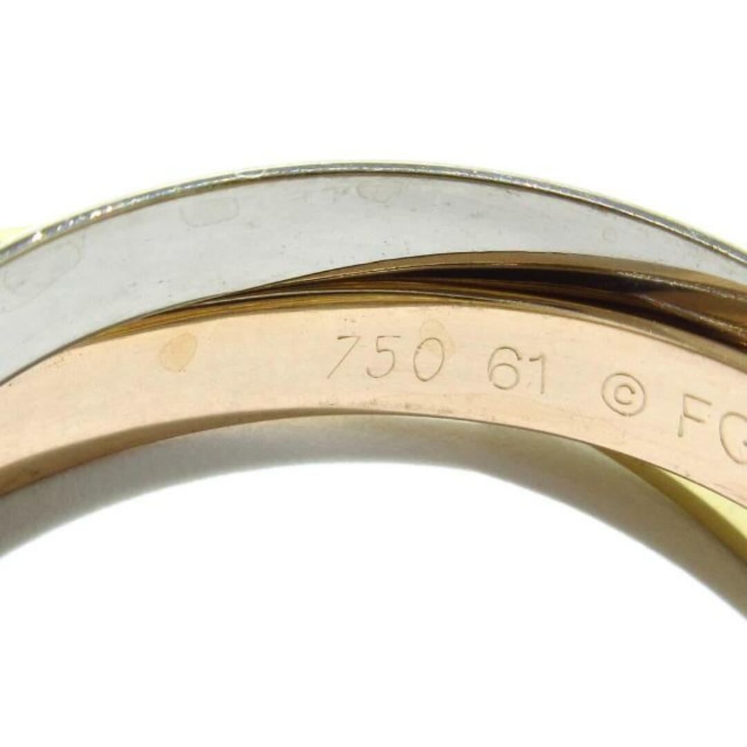 カルティエ 3連リング 61美品 トリニティ - リング(指輪)