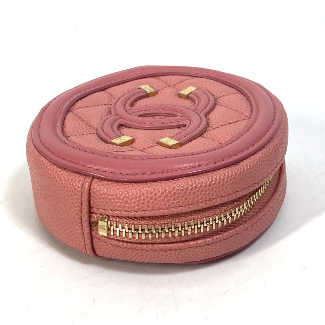 CHANEL - シャネル CHANEL フィリグリー 財布 小銭入れ ラウンド CC