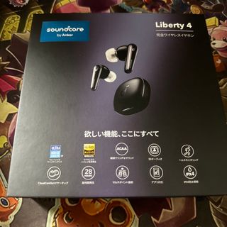 アンカー(Anker)の【最終値下げ】Anker soundcore Liberty4 ブラック(ヘッドフォン/イヤフォン)