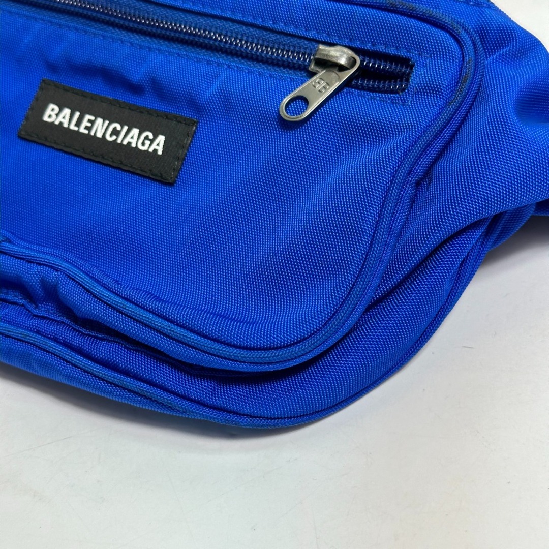 Balenciaga(バレンシアガ)のバレンシアガ BALENCIAGA ロゴ エクスプローラー 482389 ウエストバッグ ショルダーバッグ ベルトバッグ ボディバッグ ナイロン ブルー メンズのバッグ(ボディーバッグ)の商品写真