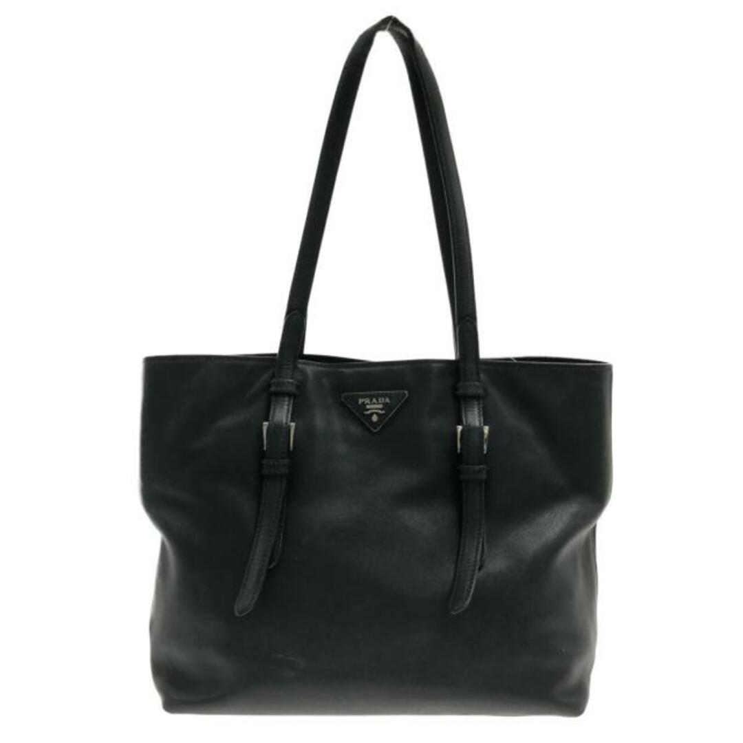 PRADA - PRADA(プラダ) トートバッグ - 黒 レザーの通販 by ブラン