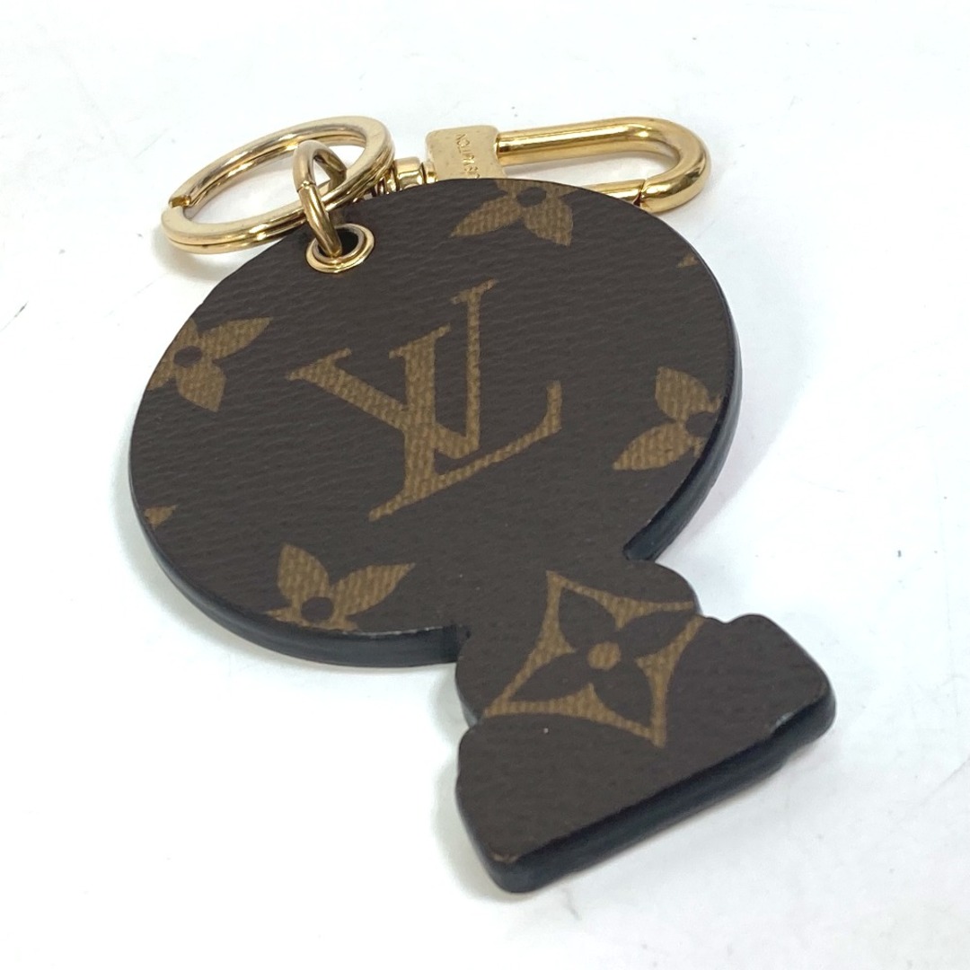 LOUIS VUITTON(ルイヴィトン)のルイヴィトン LOUIS VUITTON ポルトクレヴィヴィエンヌ M68654 モノグラム バッグチャーム キーホルダー レザー ピンク レディースのファッション小物(キーホルダー)の商品写真