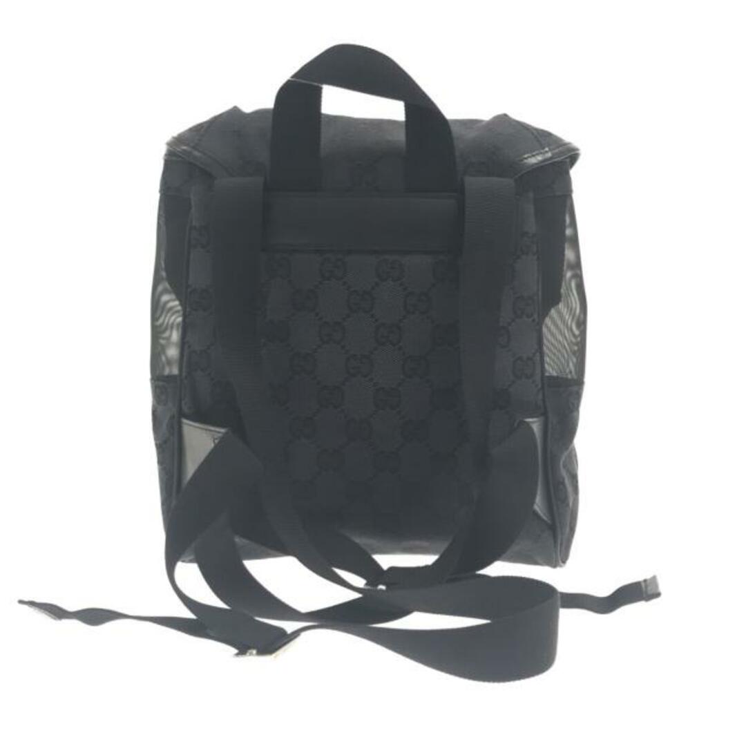Gucci - グッチ リュックサック GG柄 0191352 黒の通販 by ブラン