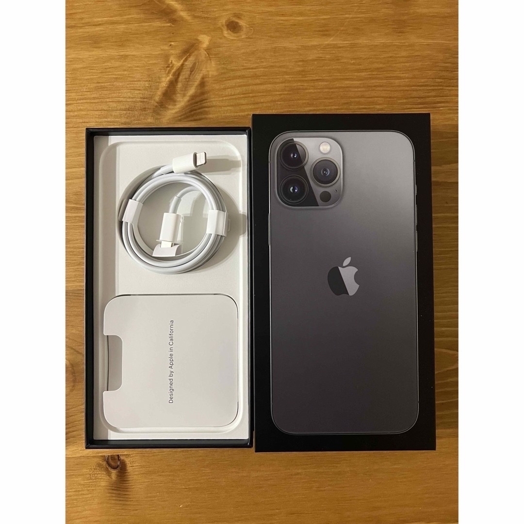Apple - iPhone 13 Pro Max グラファイト 128 GB SIMフリーの通販 by