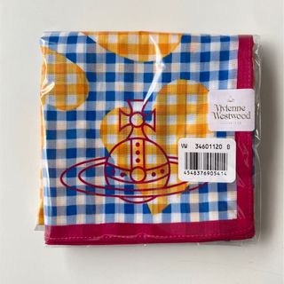 ヴィヴィアンウエストウッド(Vivienne Westwood)のVivienne Westeood I LOVE GINGHAM ハンカチーフ(ハンカチ)