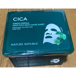 ネイチャーリパブリック(NATURE REPUBLIC)のnature republic CICA フェイスマスク　未使用(パック/フェイスマスク)