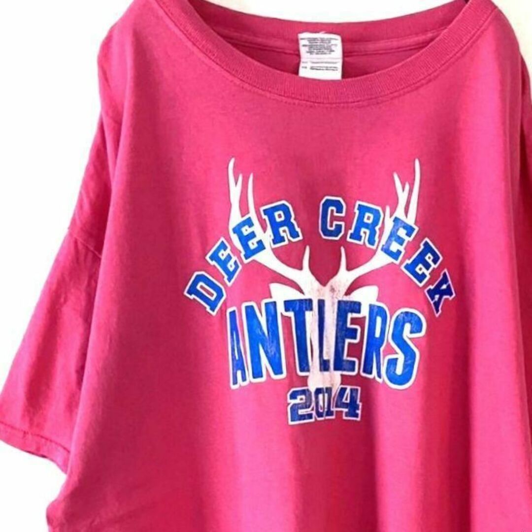 ANTLES DEER CREEK ピンクカップ Tシャツ XL ピンク