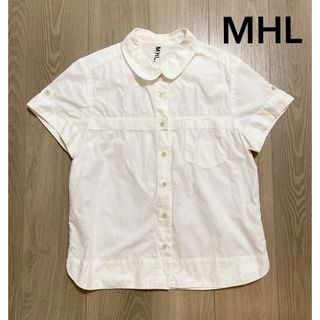 マーガレットハウエル(MARGARET HOWELL)のマーガレットハウエル　MHL   半袖　ブラウス　シャツ(シャツ/ブラウス(半袖/袖なし))