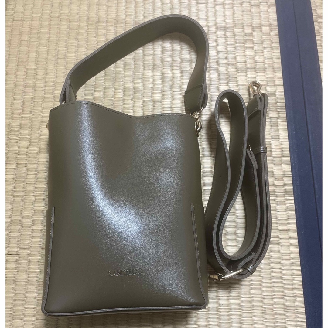 【美品】randeboo petit bucket bag 限定色オリーブ即購入即日発送○