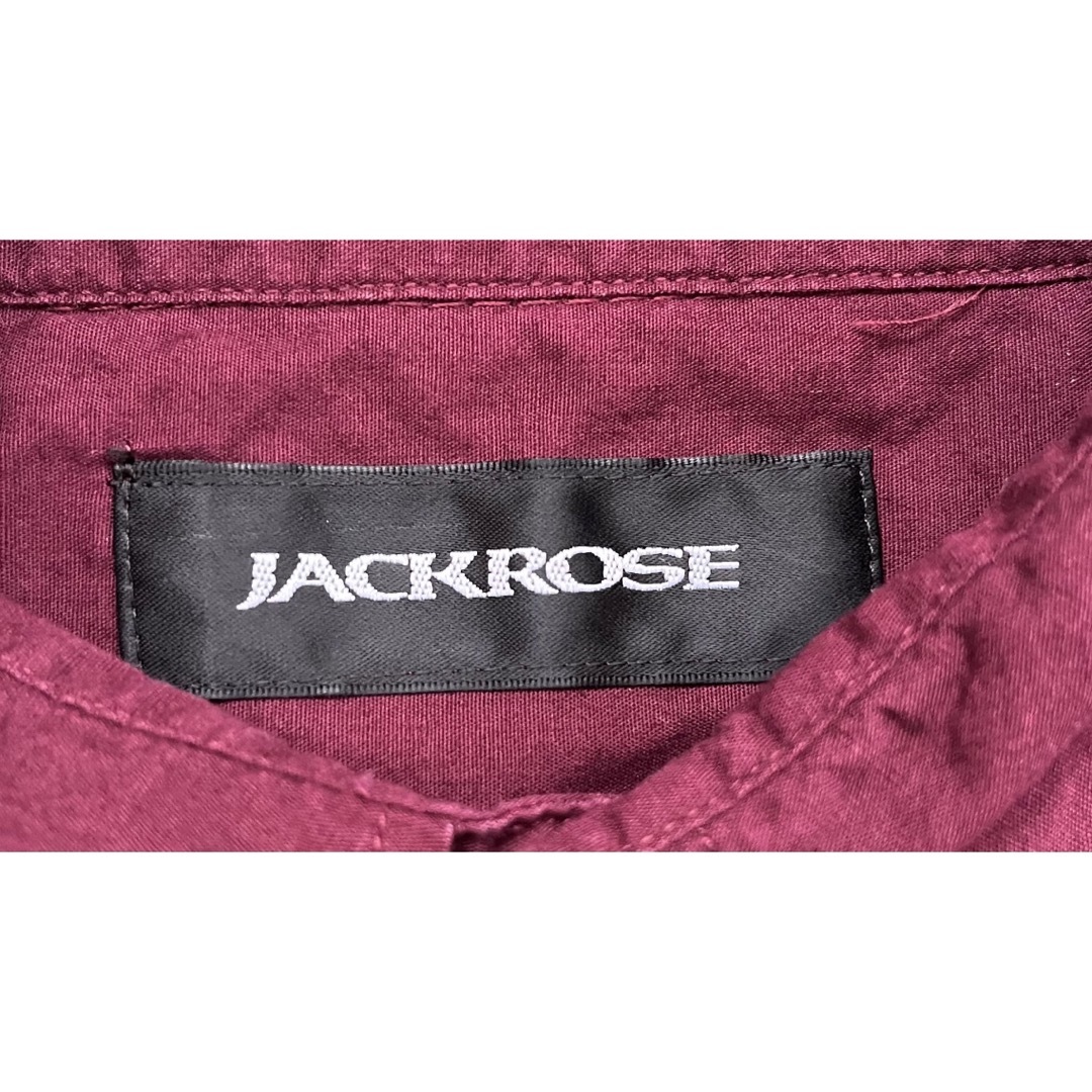 JACKROSE(ジャックローズ)のJACK ROSE　ジャックローズ　刺繍　半袖ワークシャツ　チェーンステッチ メンズのトップス(シャツ)の商品写真