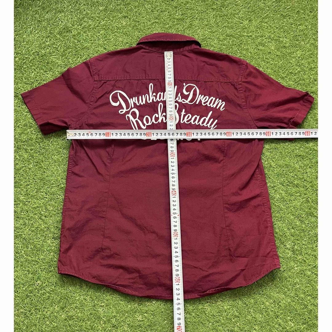 JACKROSE(ジャックローズ)のJACK ROSE　ジャックローズ　刺繍　半袖ワークシャツ　チェーンステッチ メンズのトップス(シャツ)の商品写真