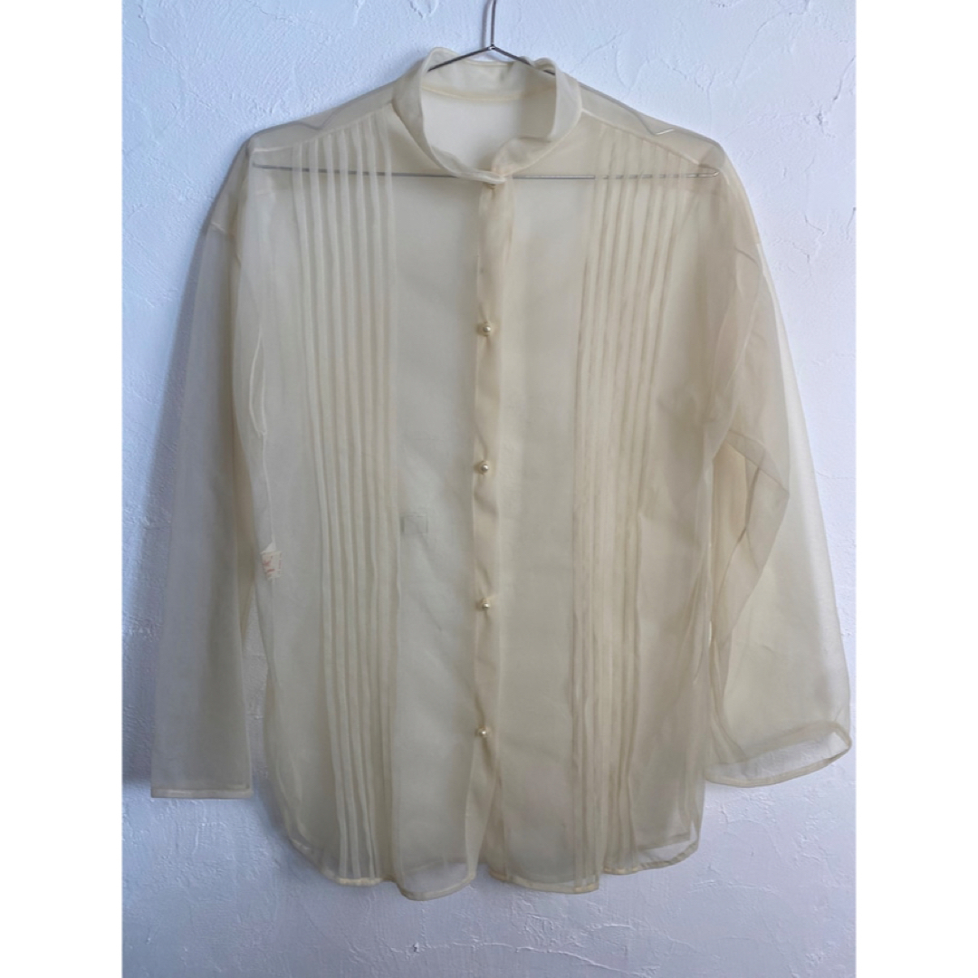 nudie sheer shirt