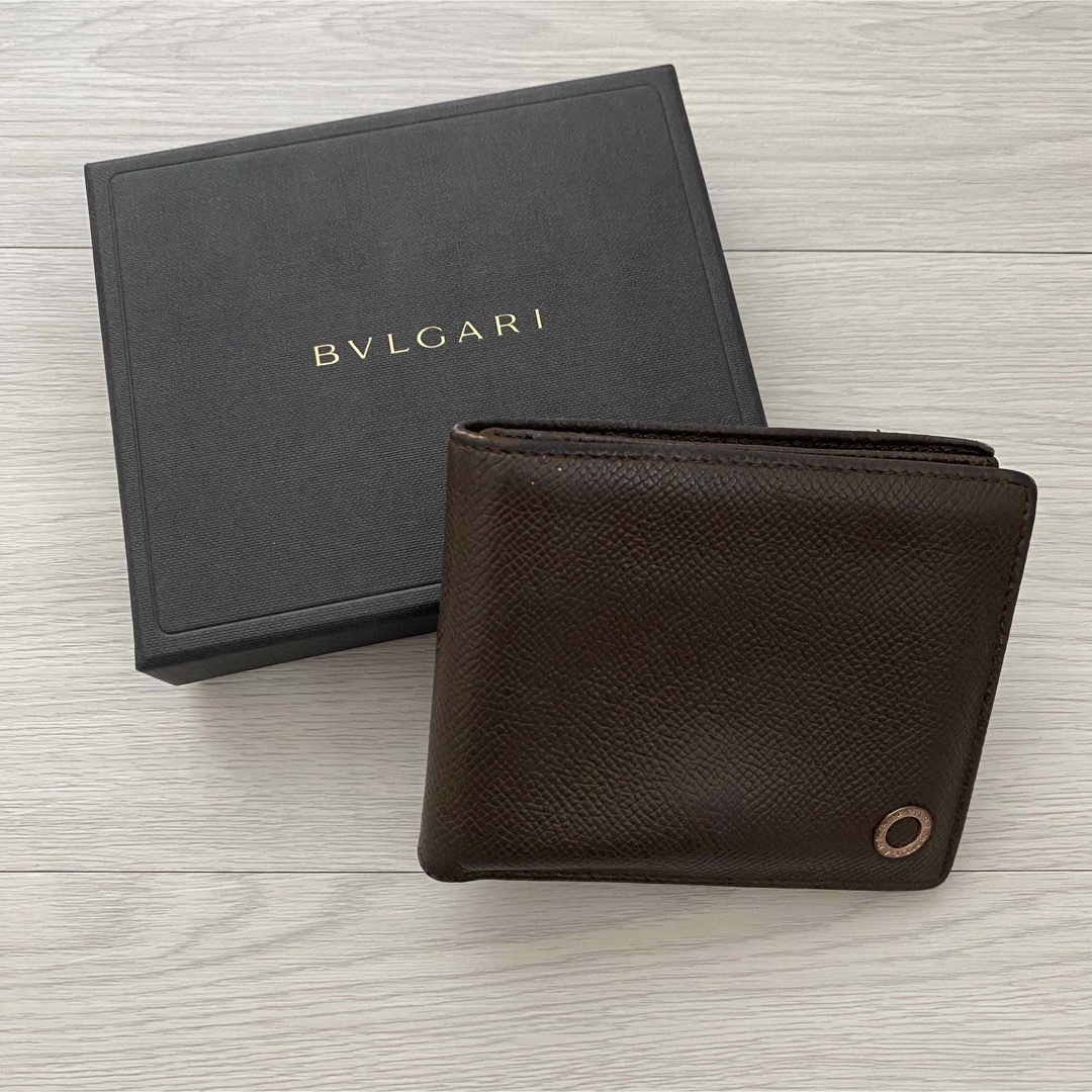 BVLGARI - ブルガリメンズ2つ折り財布 本物の通販 by pakira's shop