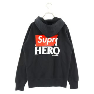 【美品】正規品Supreme パーカー バックプリント 高級 クリーニング済