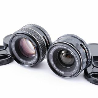 ペンタックス(PENTAX)の【2点セット】 SMC Takumar 55mm 35mm 単焦点 L818(レンズ(単焦点))