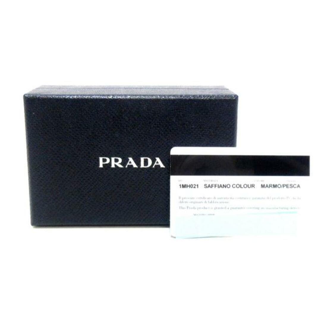 PRADA(プラダ)のプラダ 3つ折り財布美品  - 1MH021 グレー レディースのファッション小物(財布)の商品写真