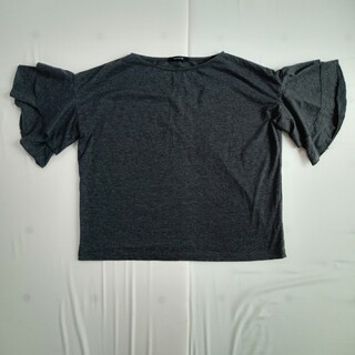 アクアガレージ(aquagarage)の袖フリルTシャツ(Tシャツ(半袖/袖なし))