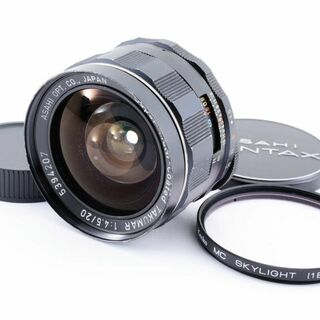 ペンタックス(PENTAX)のSuper Takumar 20mm F4.5 レンズフィルター付き L799(レンズ(単焦点))