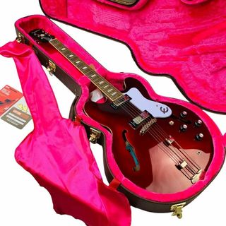 エピフォン(Epiphone)の【美品】Epiphone RIVIERA エピフォン リビエラ セミアコギター(エレキギター)