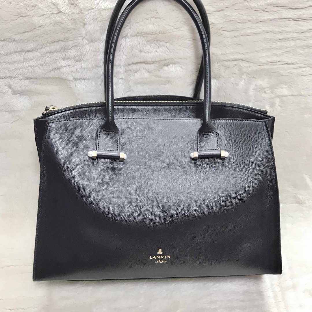 ランバン LANVIN トートバッグ ハンドバッグ 美品