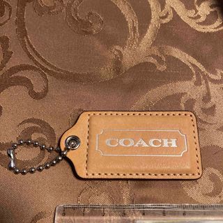 COACH - <他の種類色も出品中>   COACH コーチ タグキーホルダー　レザーチャーム