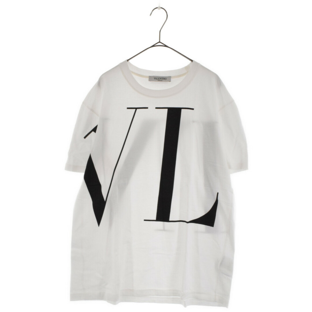 VALENTINO ヴァレンチノ MICRO VLTN TEE S/S QB3MG09H4AM マイクロロゴプリント半袖Tシャツ カットソー ホワイト  | フリマアプリ ラクマ